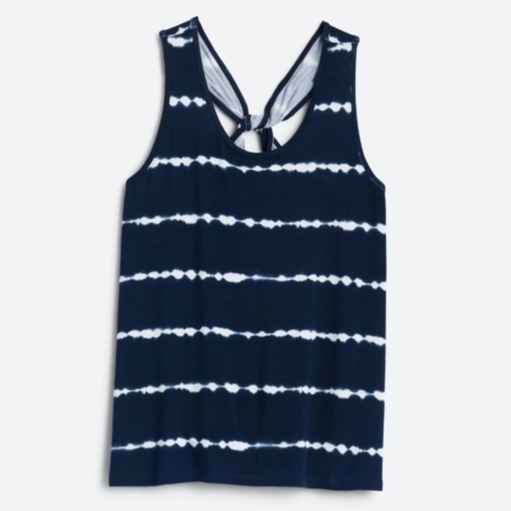 Stitch Fix Market & Spruce Navy Tie Dye Tank Top Size Medium